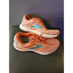 Brooks Adrenaline GTS 22‎ Womens 11 B Shoes Orange Running Walking Gym Trainer